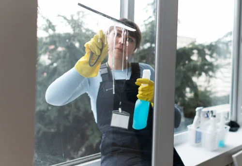 Nettoyage de vitres intérieures et extérieures à Jauldes